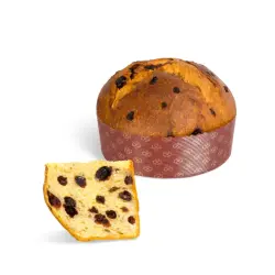 Panettone Marostica cherry PGI and blackberries