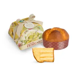 Panettone with Sparkling Wine Filling - Wrapped