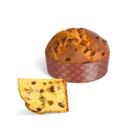 Panettone Hazelnut and
Milk Chocolate