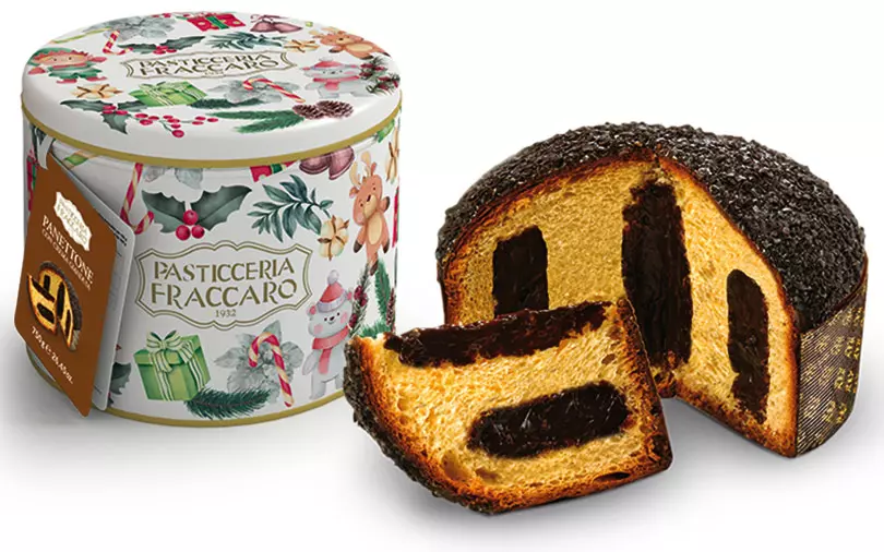 Panettone with Gianduja Filling