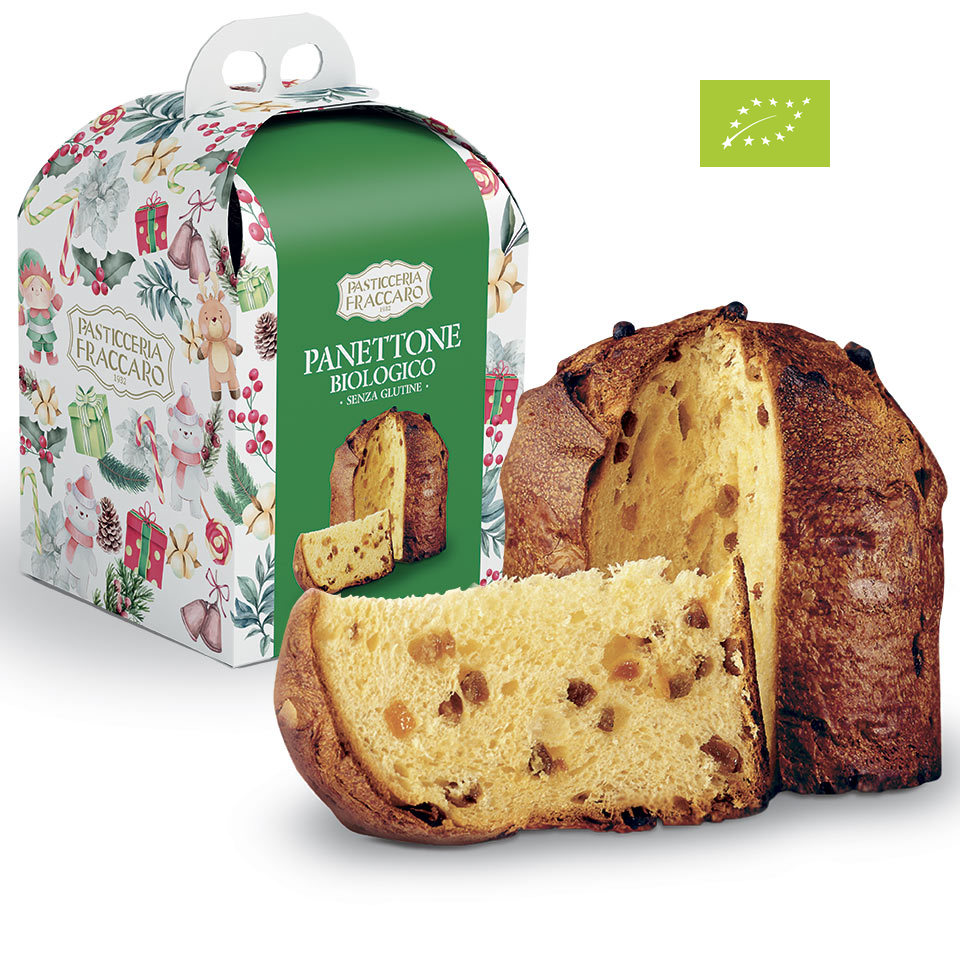 Buy Pasticceria Fraccaro Organic Gluten-Free Panettone with same day  delivery at MarchesTAU
